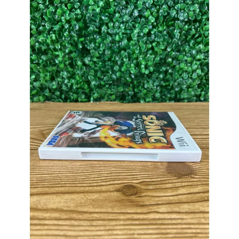 Sonic and the Secret Rings (Nintendo Wii) Complete CIB w/ Manual